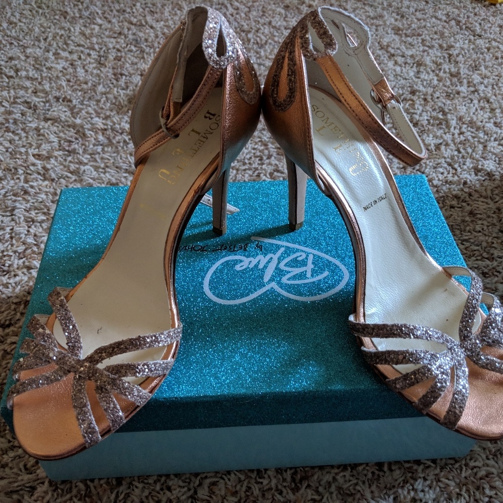 Blue by Betsy Johnson heels